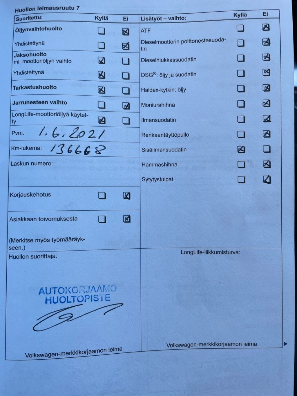 Volkswagen Golf 2012 Valkoinen