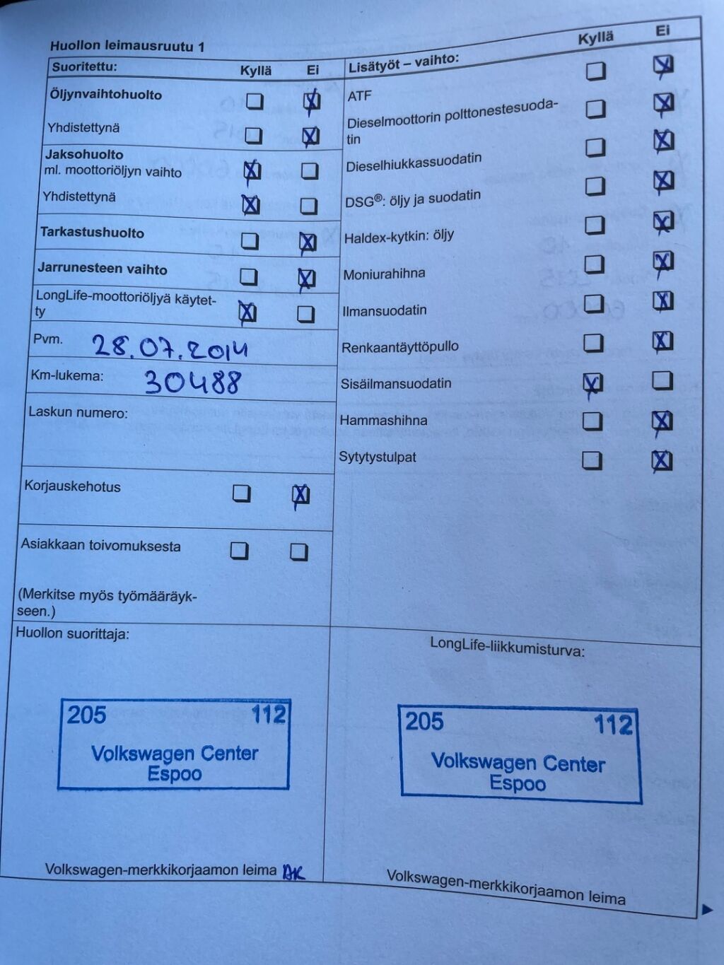 Volkswagen Golf 2012 Valkoinen