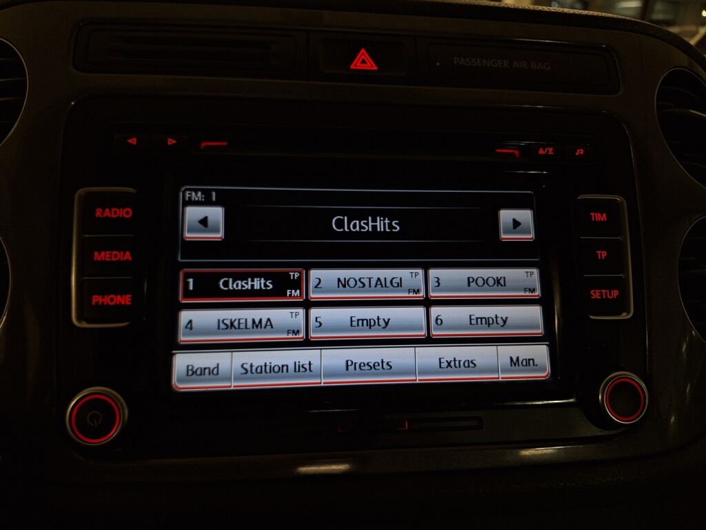 Volkswagen Tiguan 2012 Sininen