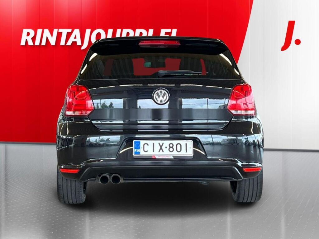Volkswagen Polo 2012 Musta