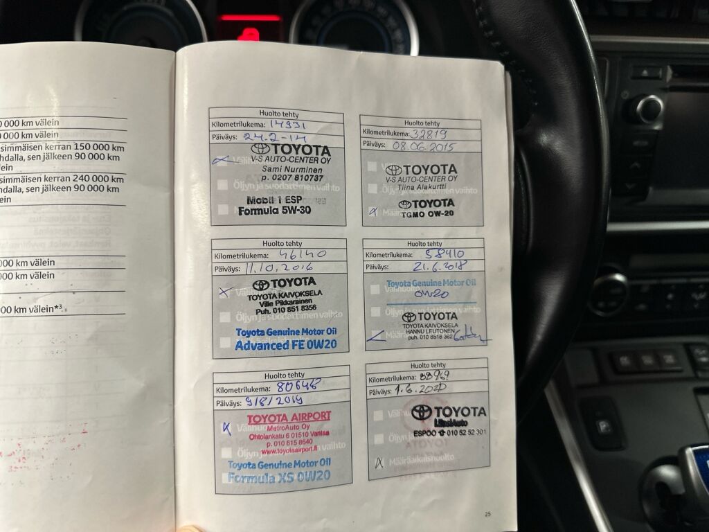 Toyota Auris 2013 Valkoinen