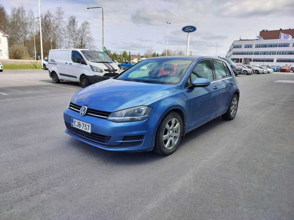 Volkswagen Golf 2013 Sininen