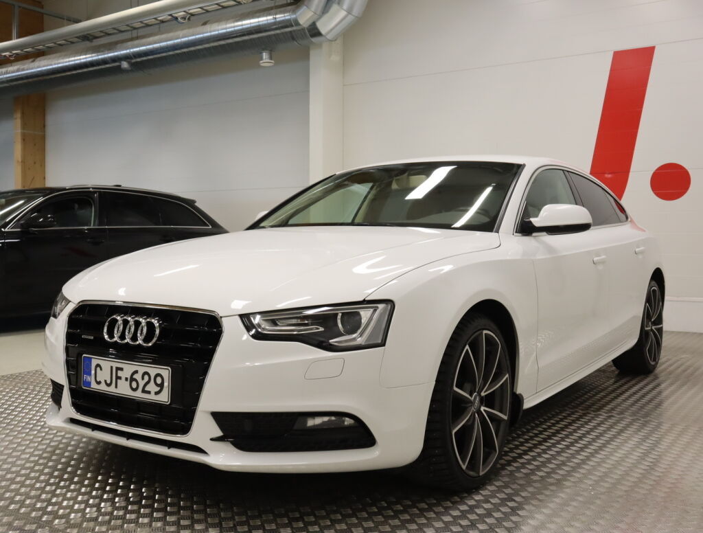 Audi A5 2013 Valkoinen
