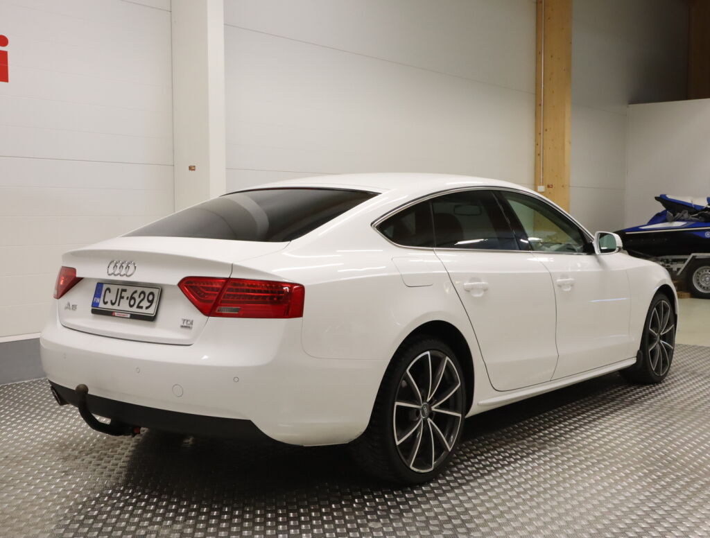 Audi A5 2013 Valkoinen