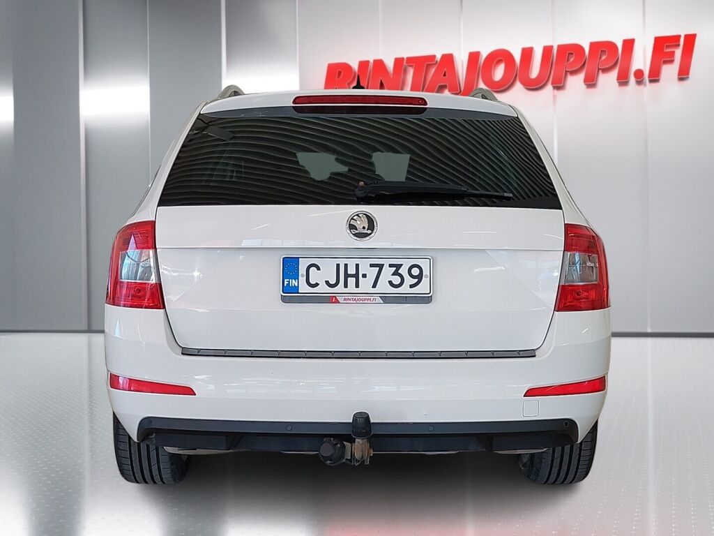 Skoda Octavia 2014 Valkoinen