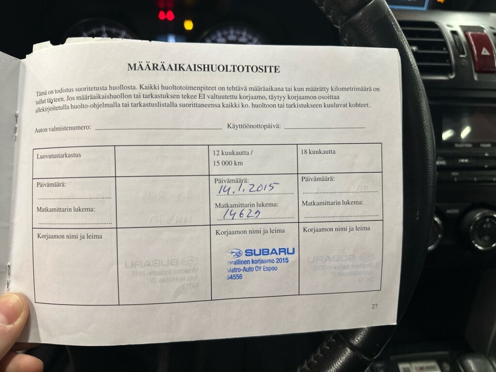 Subaru Forester 2014 Harmaa