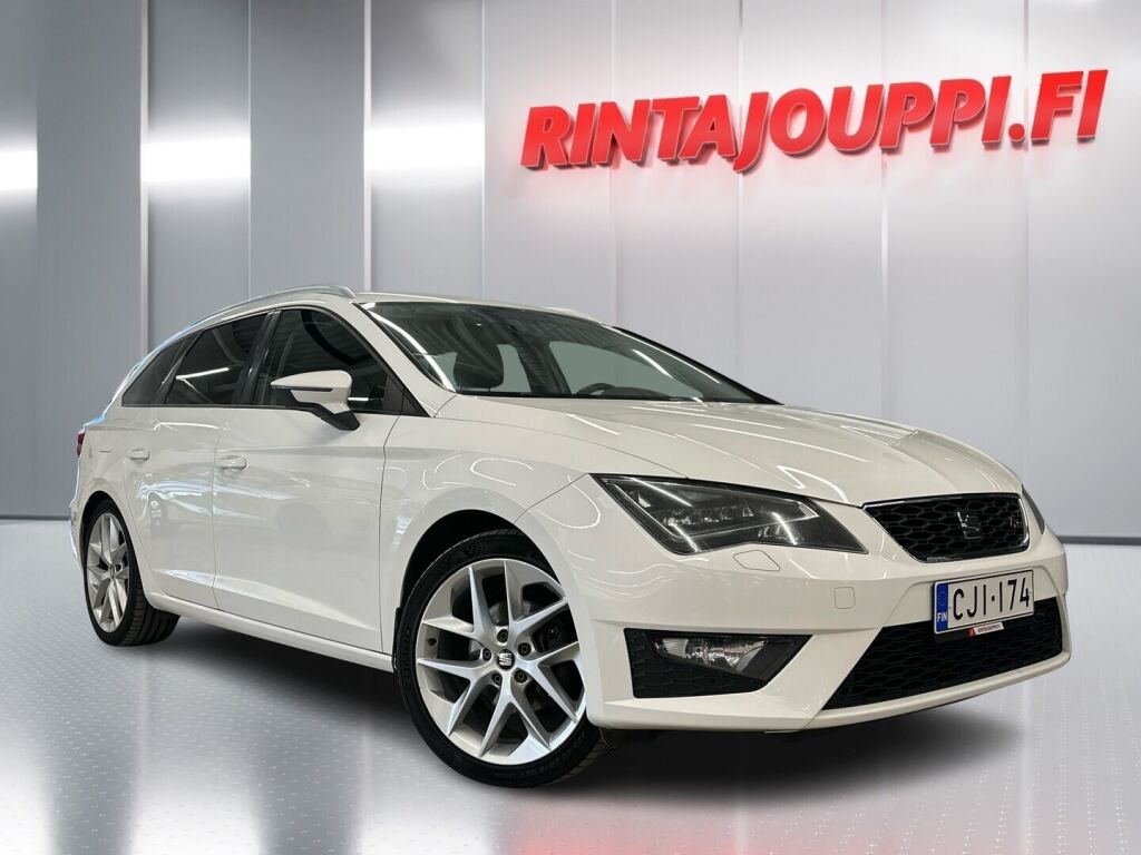 Seat Leon ST 2014 Valkoinen