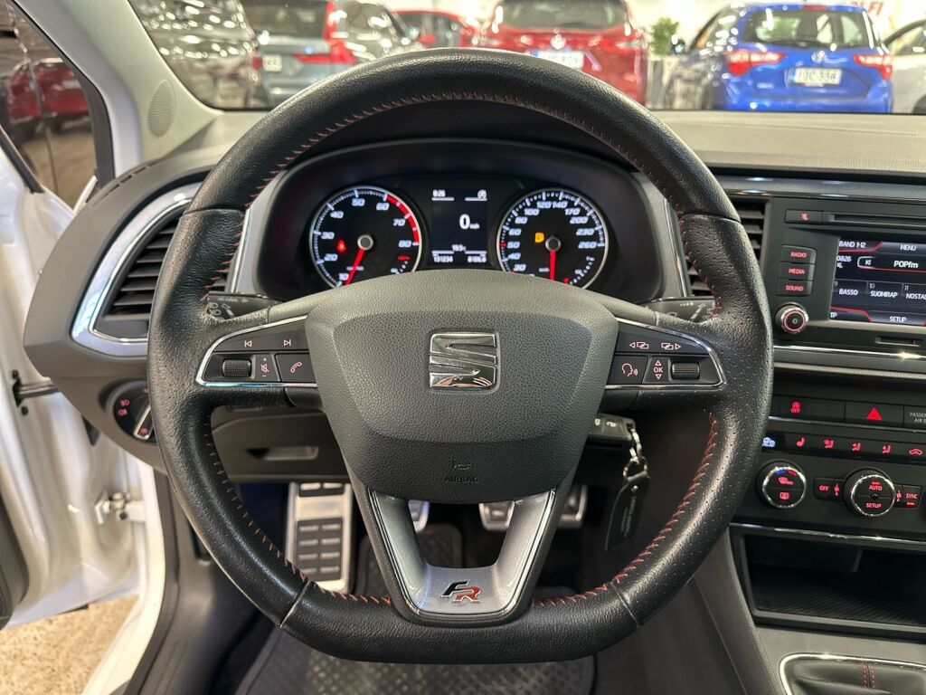 Seat Leon ST 2014 Valkoinen