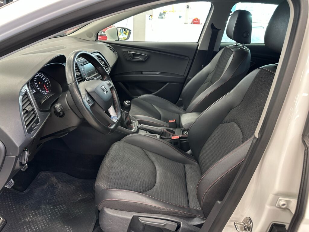 Seat Leon ST 2014 Valkoinen