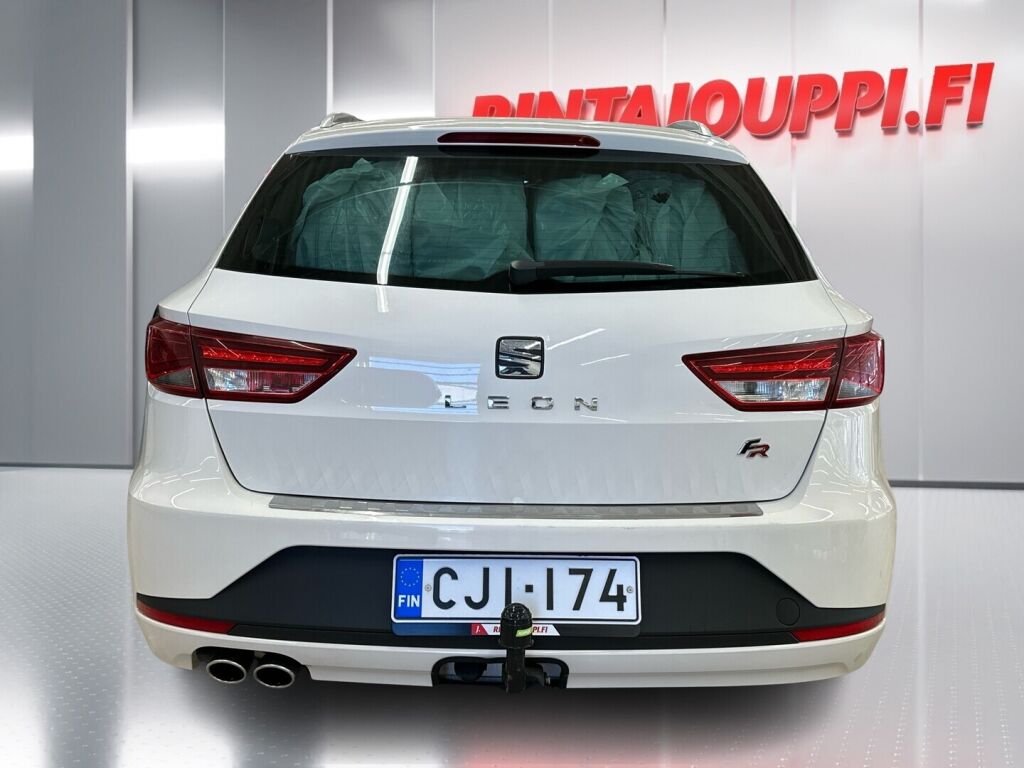 Seat Leon ST 2014 Valkoinen