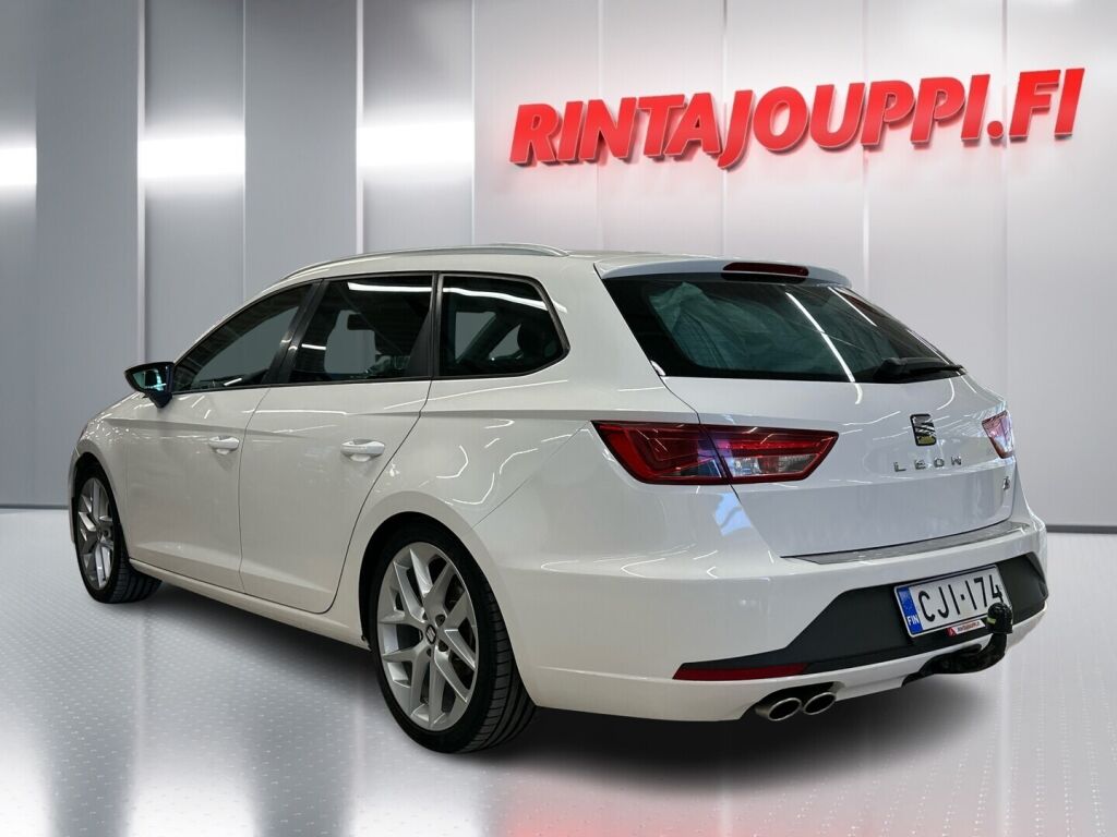 Seat Leon ST 2014 Valkoinen