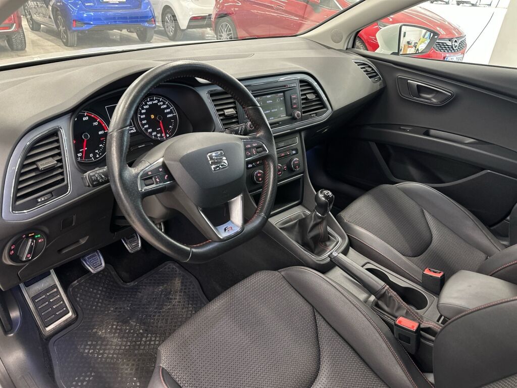 Seat Leon ST 2014 Valkoinen