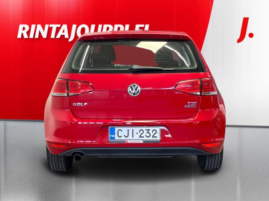 Volkswagen Golf 2014 Punainen