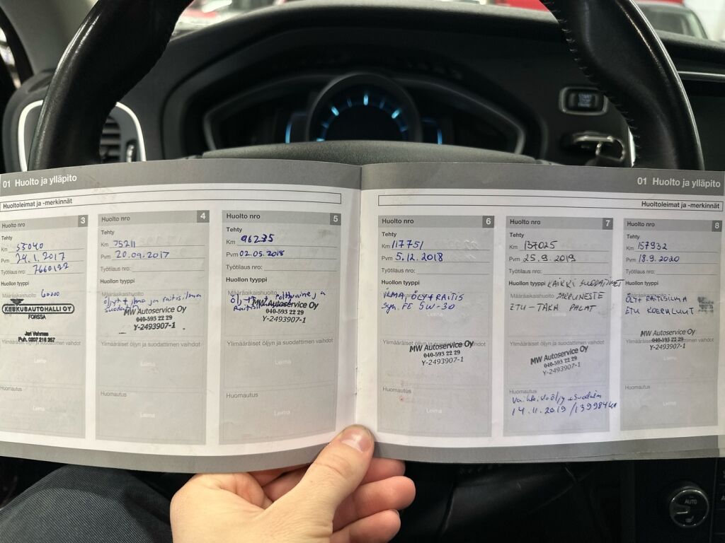 Volvo V40 2014 Musta