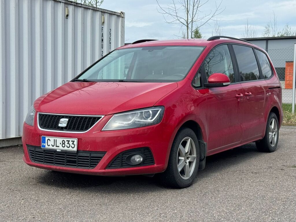 Seat Alhambra 2014 Punainen