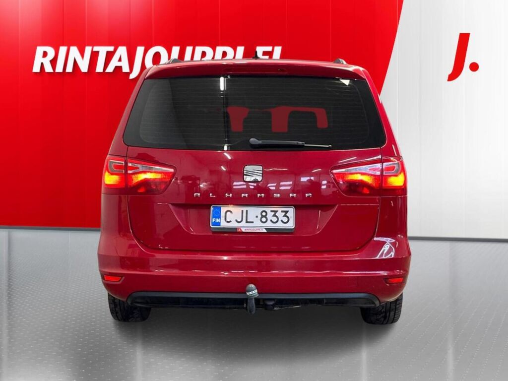 Seat Alhambra 2014 Punainen
