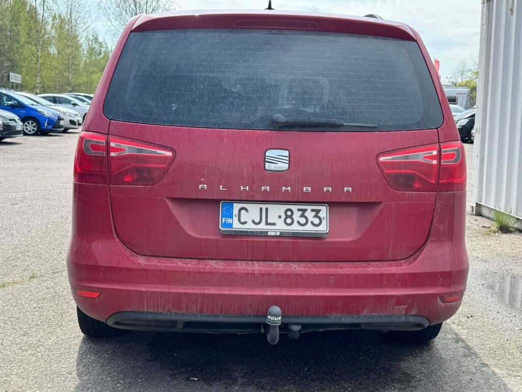 Seat Alhambra 2014 Punainen