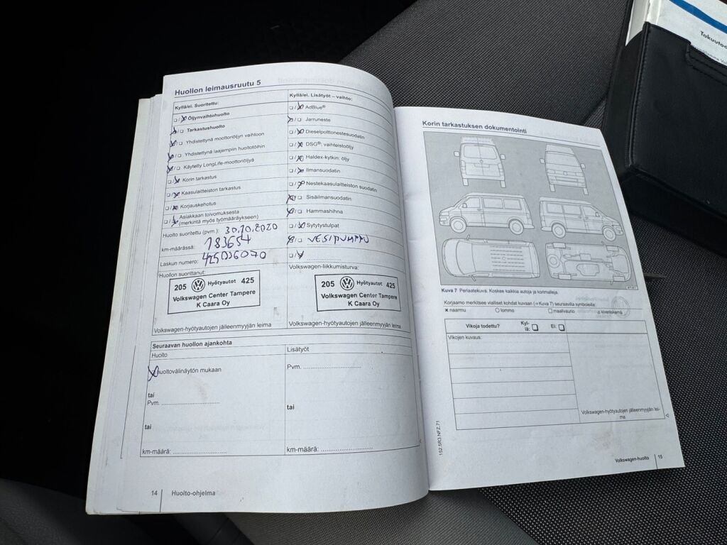 Volkswagen Transporter 2015 Musta