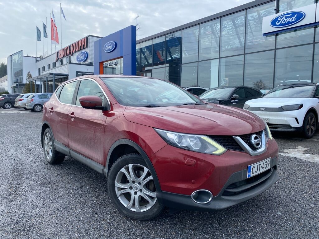 Nissan Qashqai 2015 Punainen
