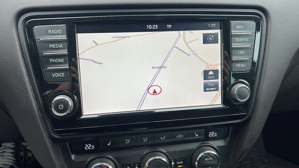 Skoda Octavia 2015 Sininen