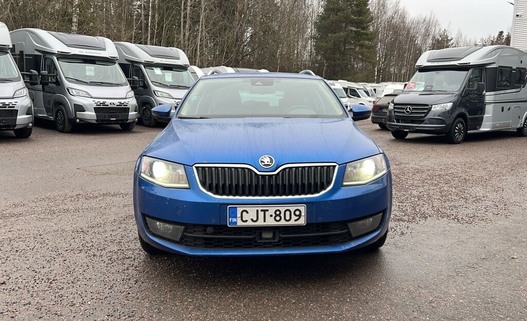 Skoda Octavia 2015 Sininen