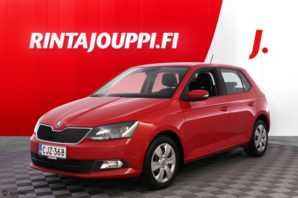 Skoda Fabia 2015 Punainen