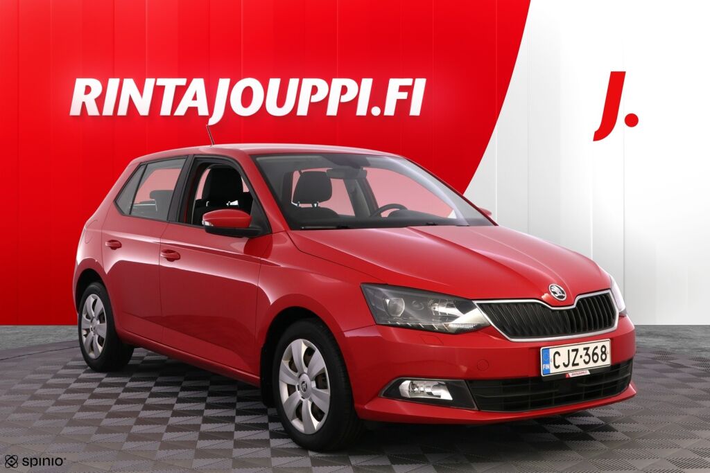 Skoda Fabia 2015 Punainen