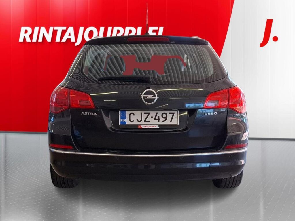 Opel Astra 2016 Musta