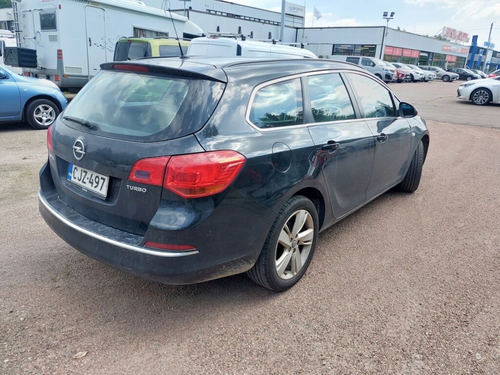 Opel Astra 2016 Musta