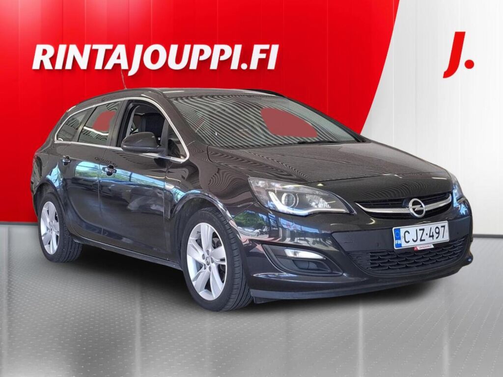 Opel Astra 2016 Musta