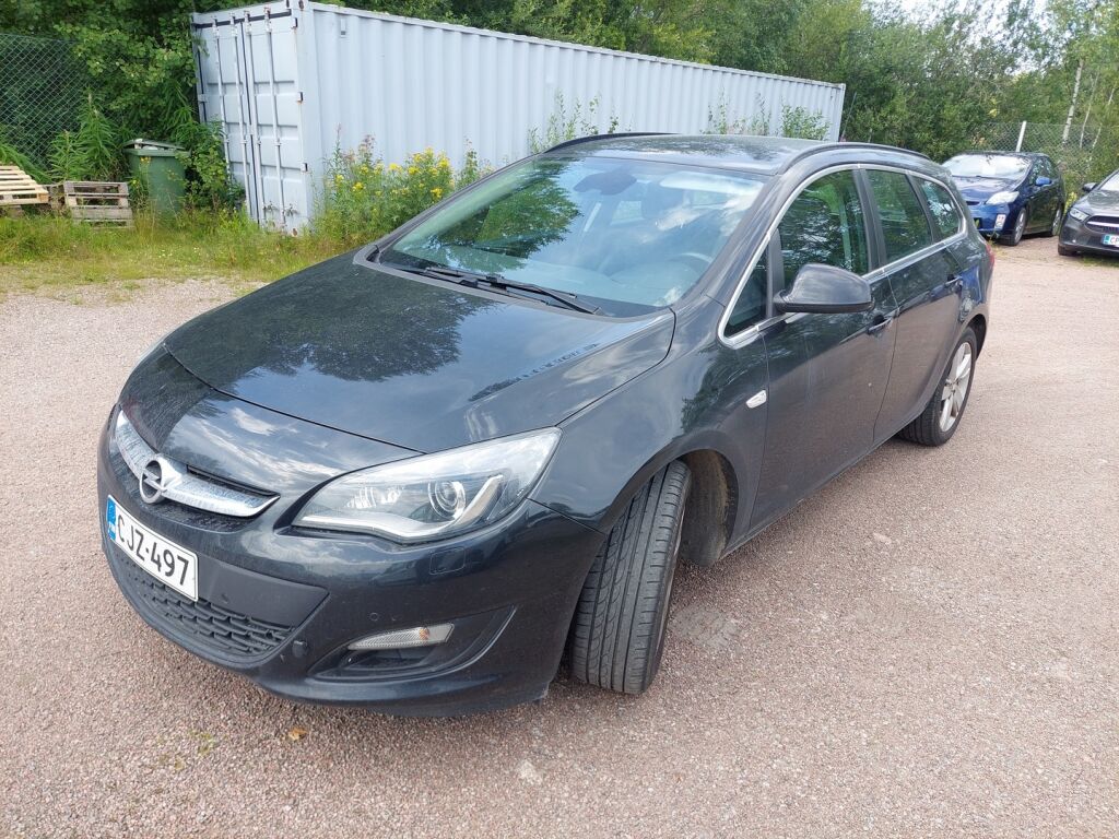 Opel Astra 2016 Musta