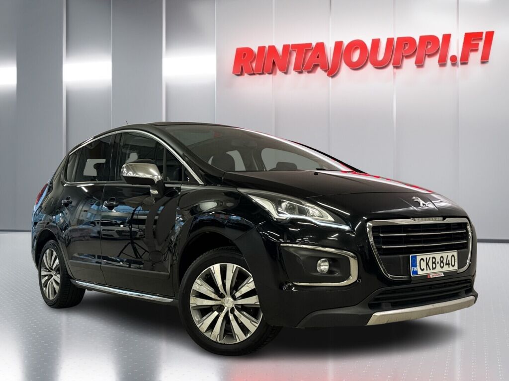 Peugeot 3008 2016 Musta