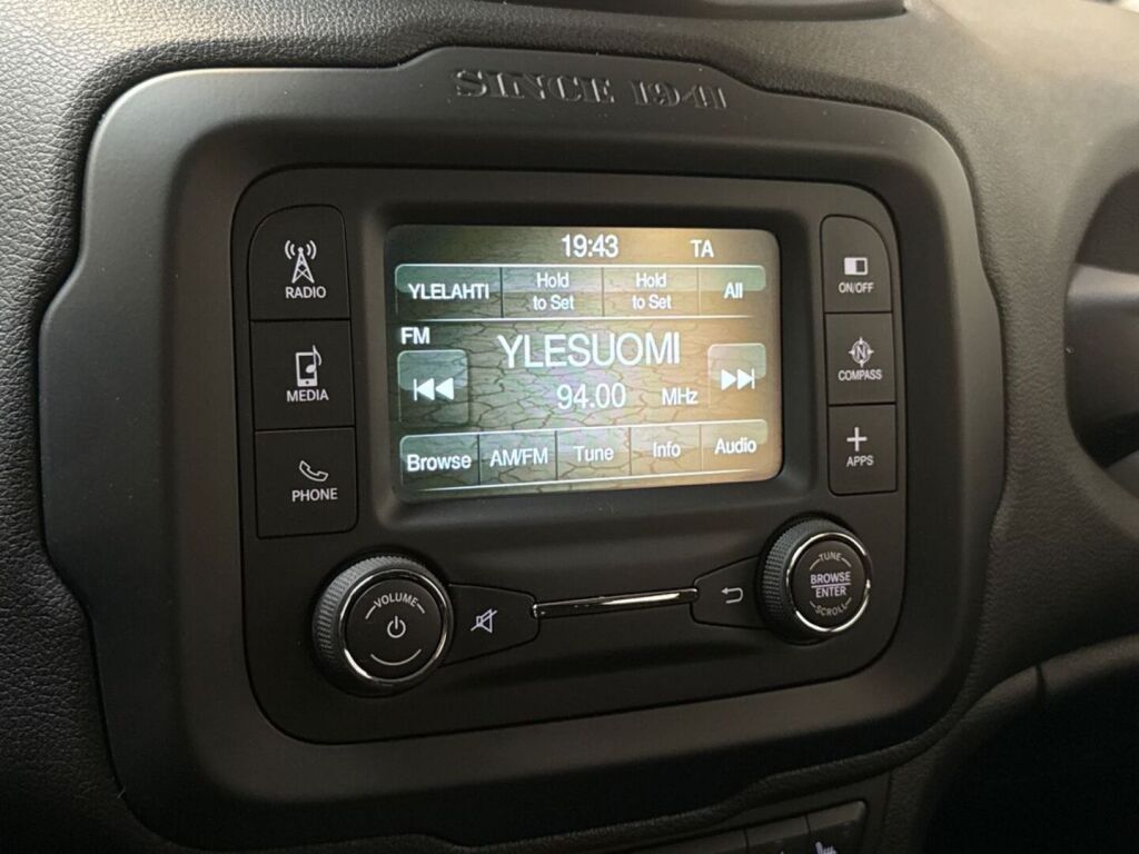 Jeep Renegade 2017 Musta