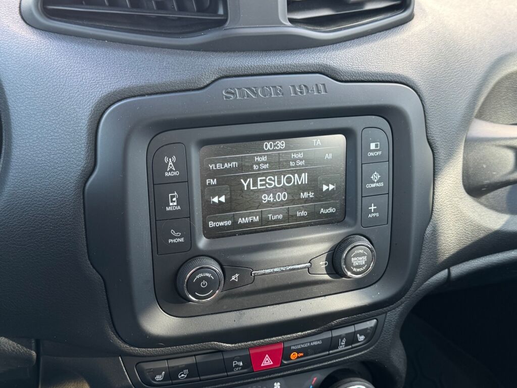 Jeep Renegade 2017 Musta