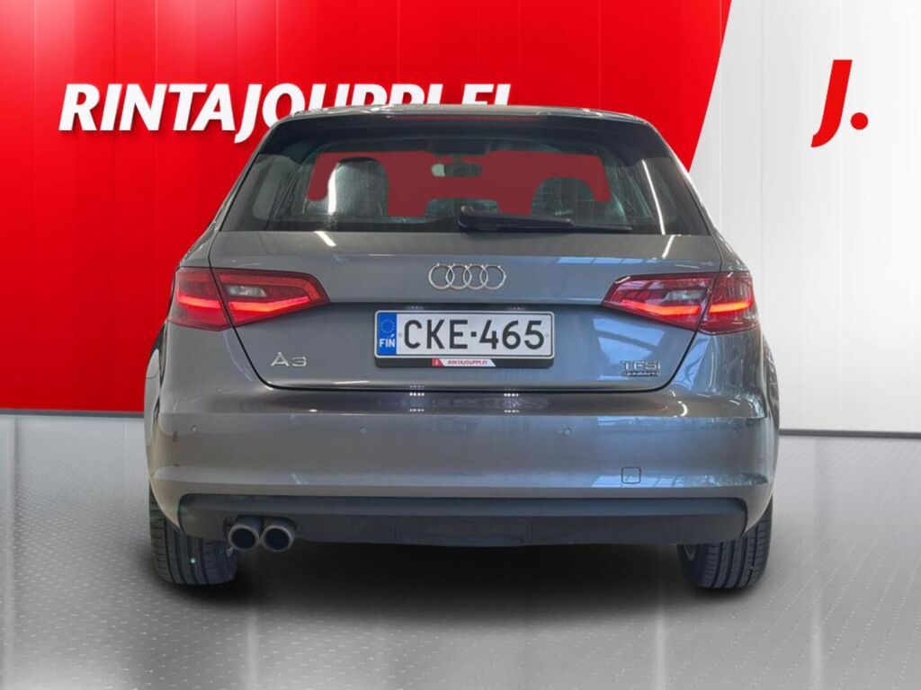 Audi A3 2015 Harmaa