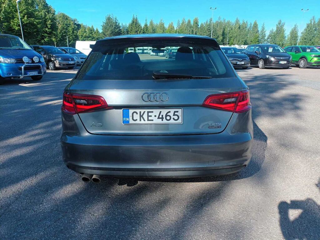 Audi A3 2015 Harmaa