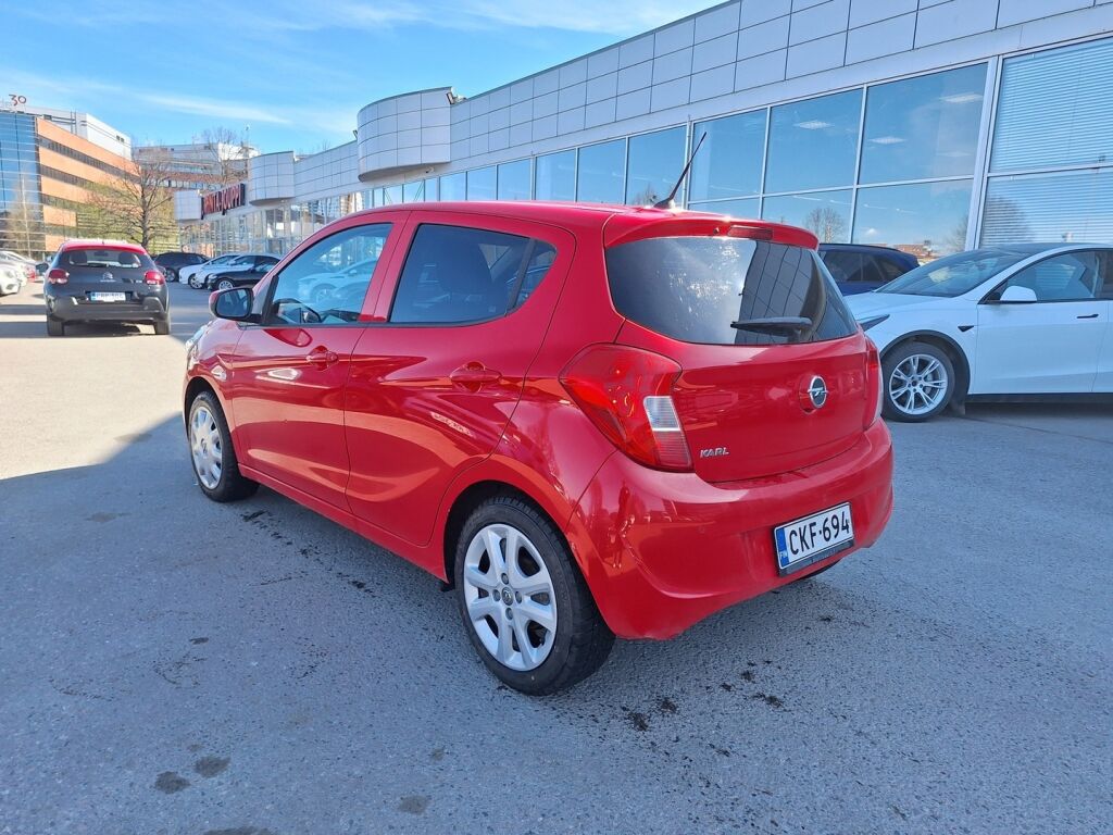 Opel Karl 2016 Punainen
