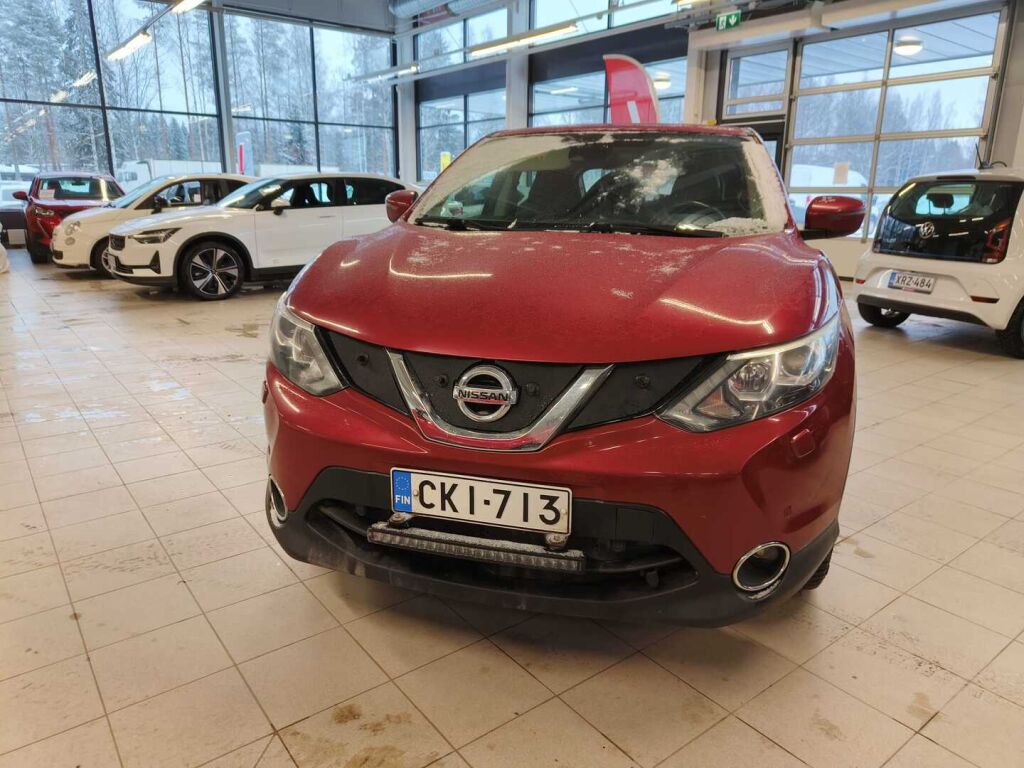 Nissan Qashqai 2017 Punainen