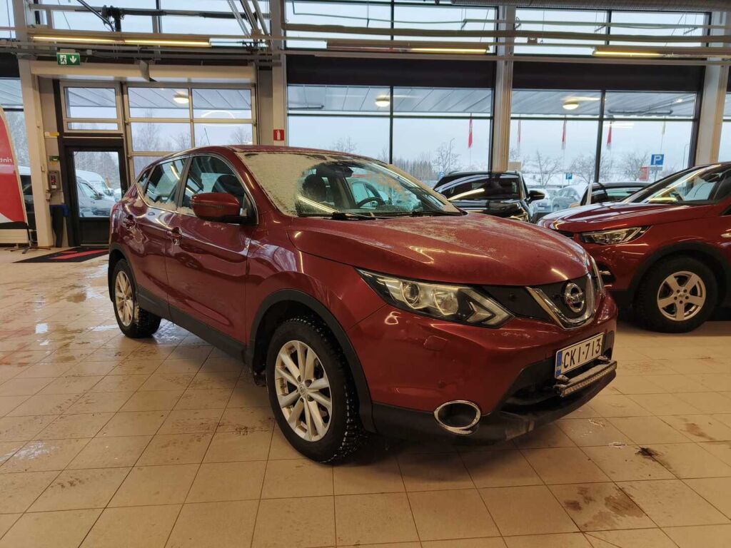 Nissan Qashqai 2017 Punainen