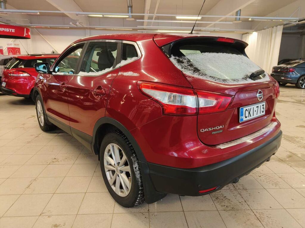 Nissan Qashqai 2017 Punainen