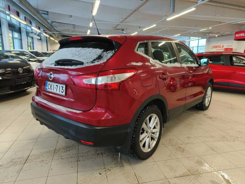 Nissan Qashqai 2017 Punainen