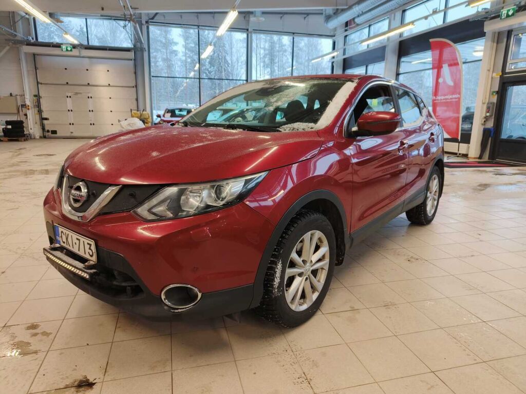 Nissan Qashqai 2017 Punainen