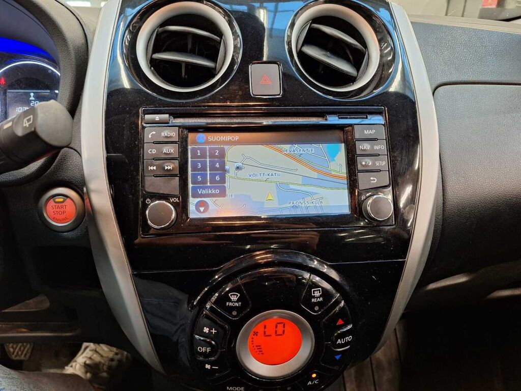 Nissan Note 2016 Punainen