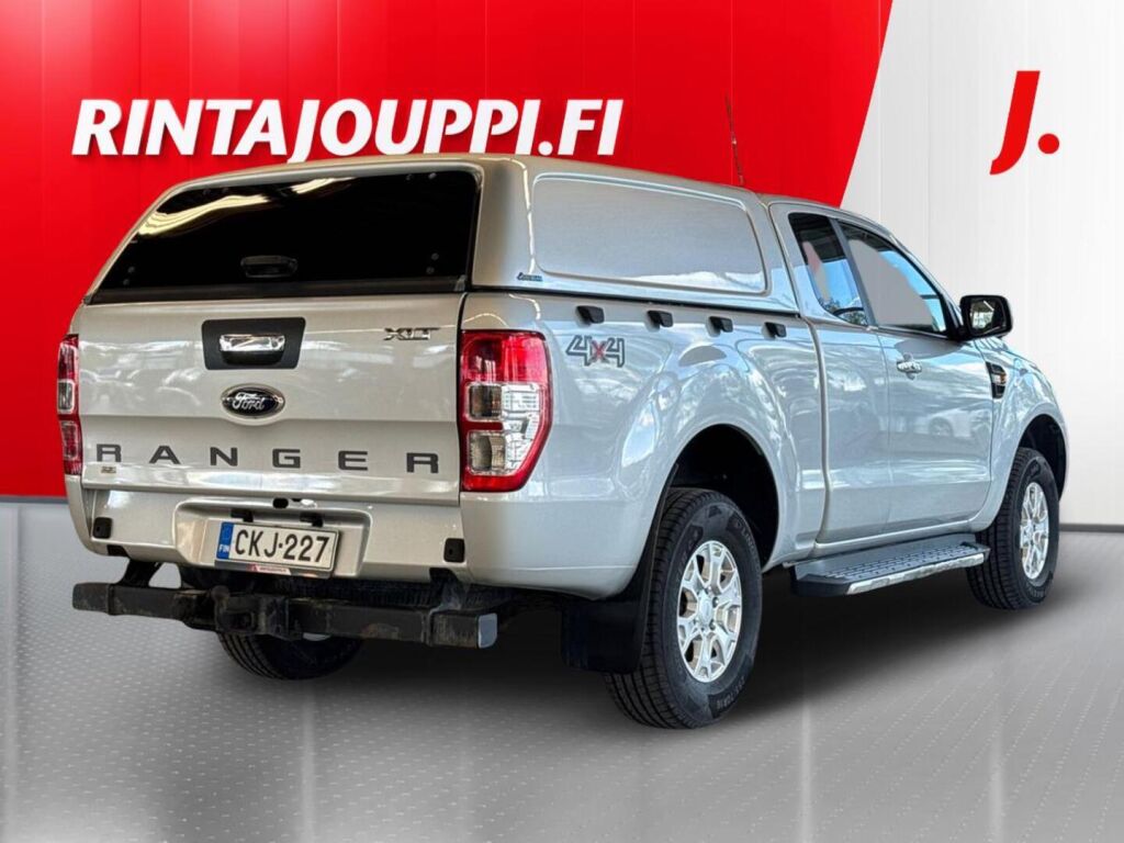 Ford Ranger 2017 Metallinhohto Hopea (Moondust Silver)