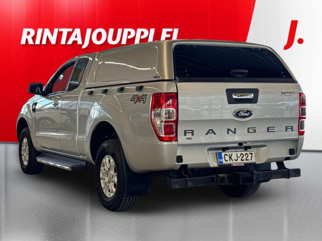 Ford Ranger 2017 Metallinhohto Hopea (Moondust Silver)