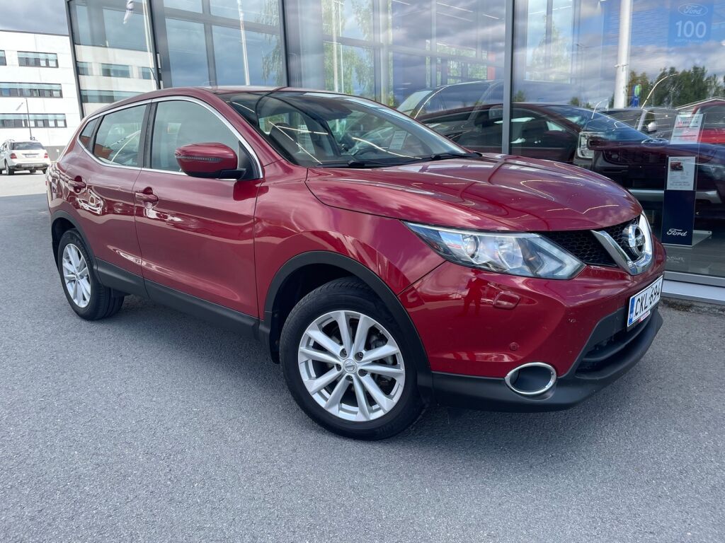 Nissan Qashqai 2017 Punainen