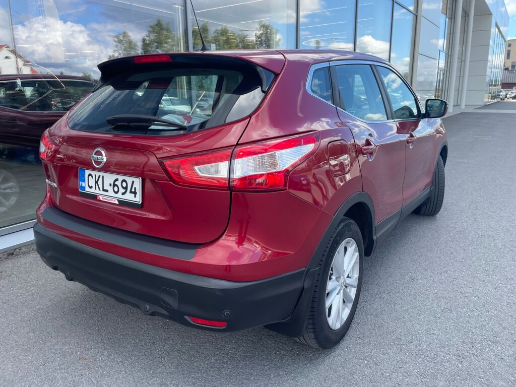 Nissan Qashqai 2017 Punainen