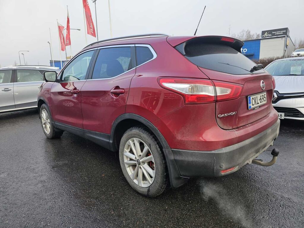 Nissan Qashqai 2017 Punainen