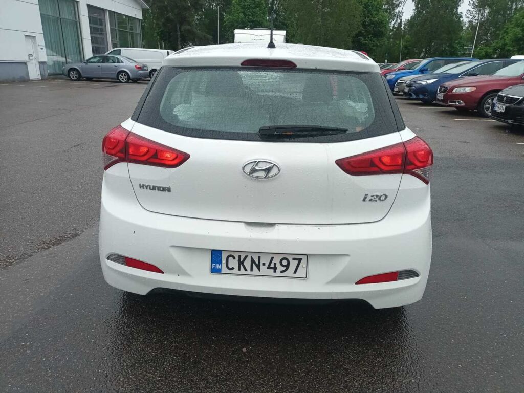 Hyundai i20 5d 2016 Valkoinen