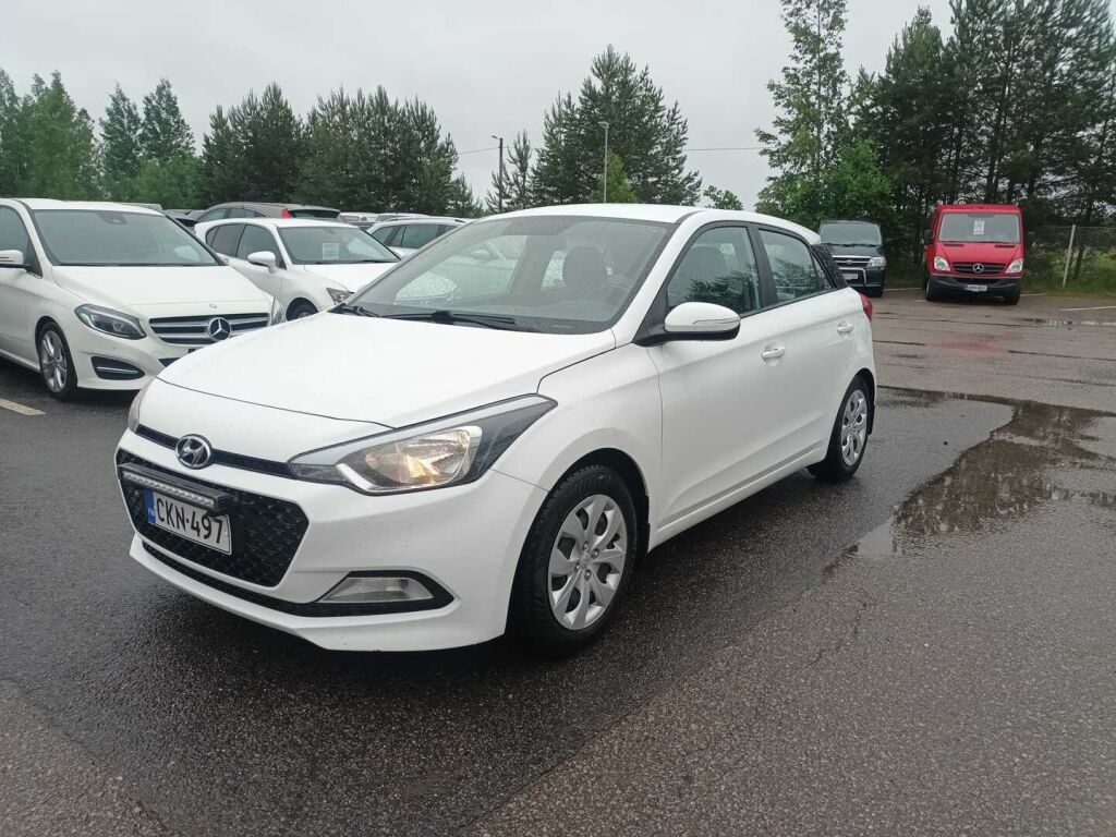 Hyundai i20 5d 2016 Valkoinen
